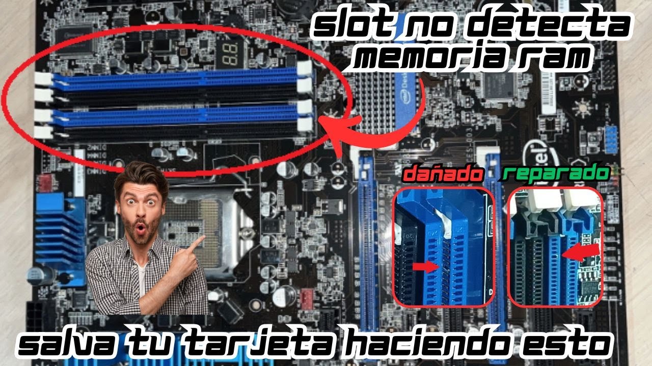 🔧💻 Слот оперативной памяти не работает? Посмотрите, как я это исправил 🧰🛠️