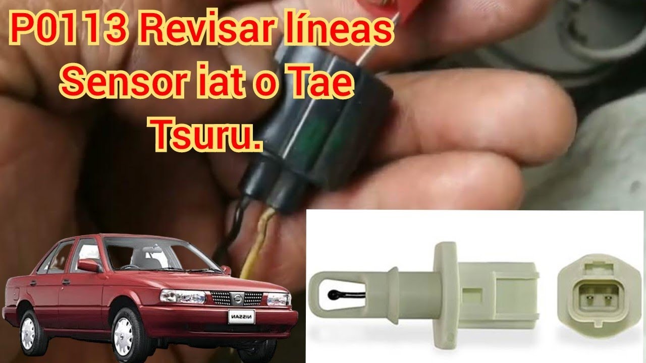 Revisar líneas del sensor iat (intake aire temperature) o sensor (Tae)