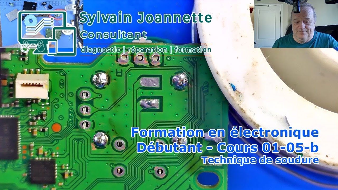 Formation en électronique - Débutuant - Cours 5-B | Sylvain Joannette Consultant