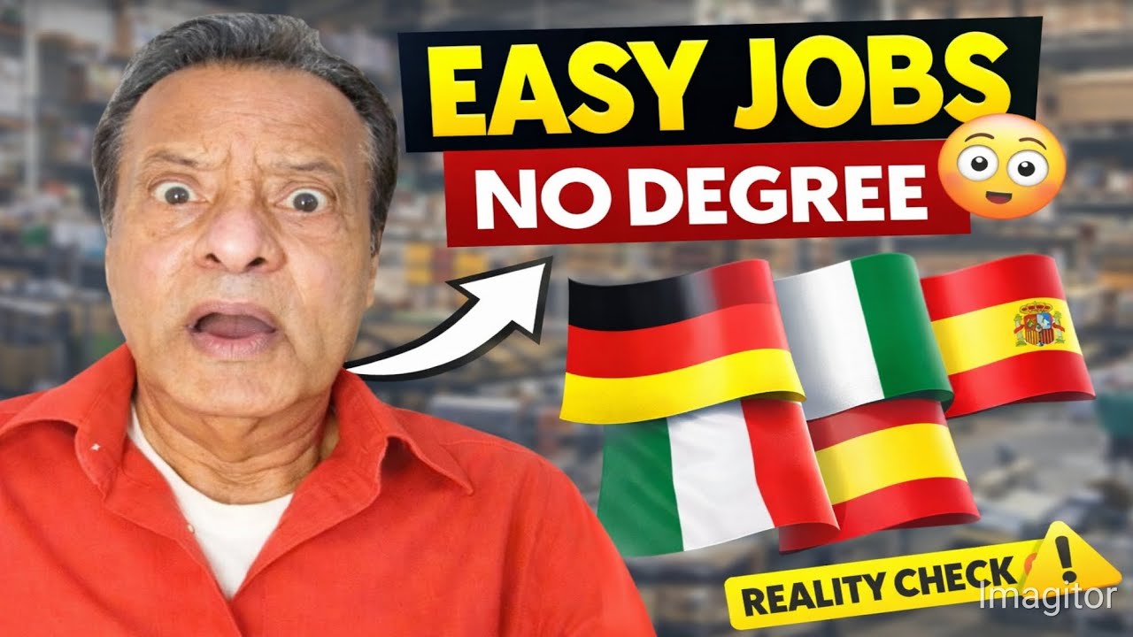 Europe Ki Sab Se Easy Jobs 2026 😳 | Without Degree | Real Salary + Truth