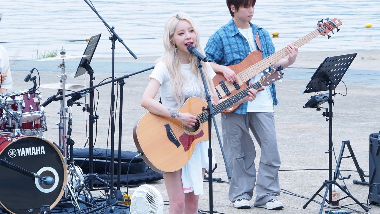 250713 주니엘 (JUNIEL) - 일라 일라 (illa illa) 반포 한강공원 버스킹 직캠 Fancam