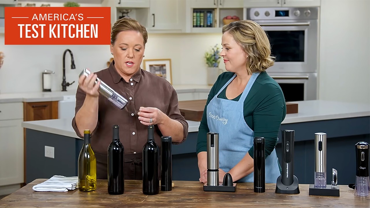 Лучше ли электрические штопоры обычных? | America's Test Kitchen
