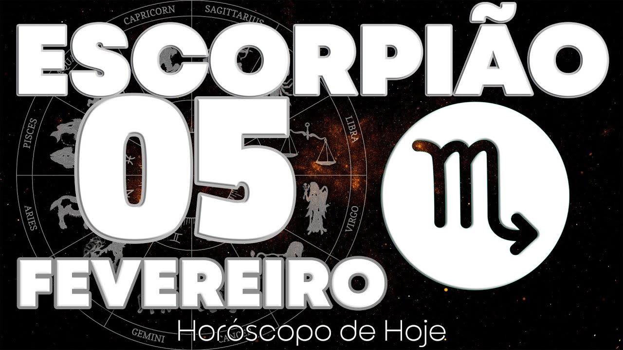 🙏 DEUS VAI FAZER VOCÊ CHORAR ESSA SEMANA😭 Escorpião ♏ Horóscopo do dia de hoje 5 de fevereiro 2026 🔮