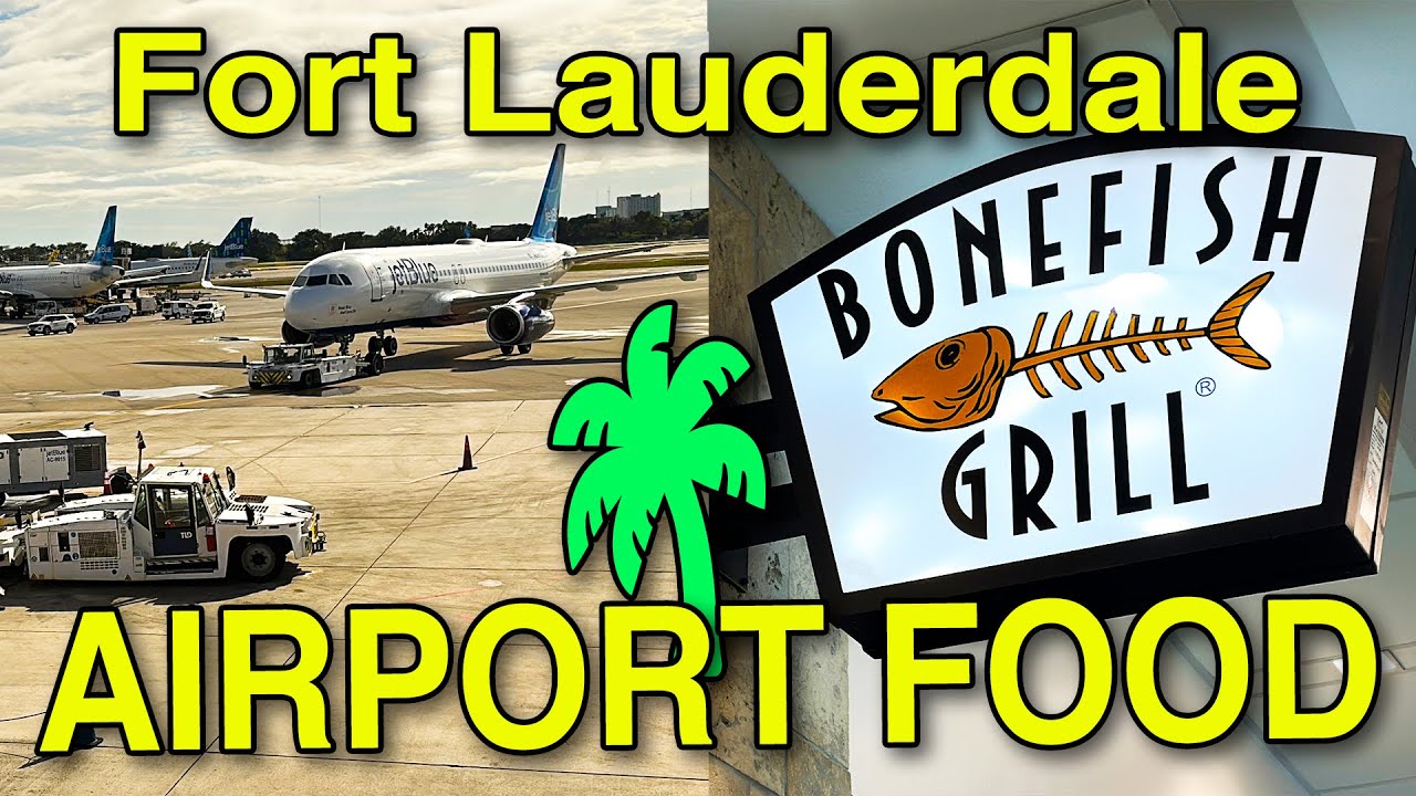 ✈️ Flying from Buffalo to Fort Lauderdale to Eat Bang Bang Shrimp and Grilled Atlantic Salmon 🍣🍤