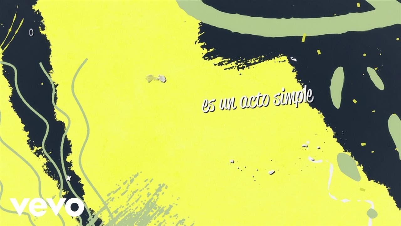 Andr&eacute;s Calamaro - Acto Simple (Lyric Video)