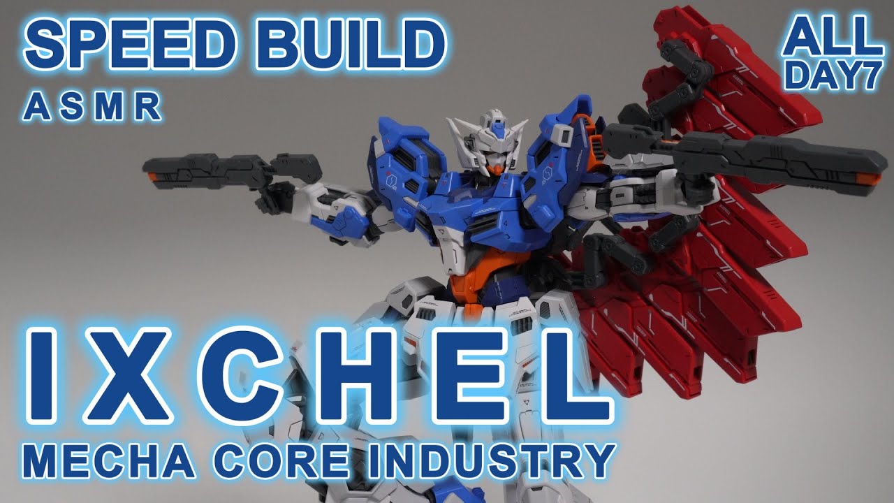MECHA CORE INDUSTRY IXCHEL 1/100 ㅣSpeed BuildㅣModel KitㅣASMR Build