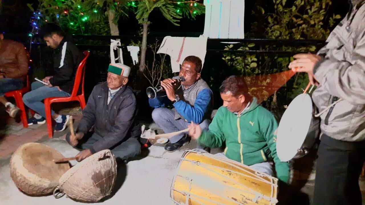 Pahari Music Dhol Shehnai Marriage Aarti || Desi Music || Himachali Culture || Mandyali Baje