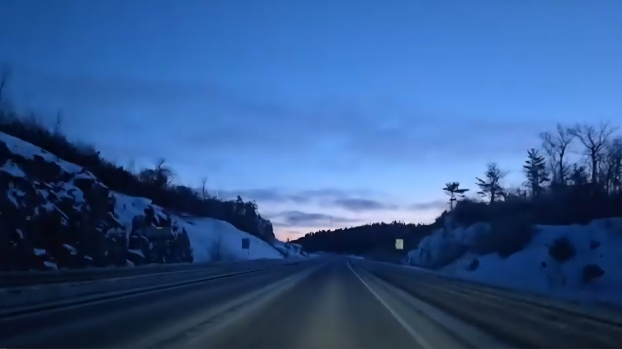 01 février 2026 /6h55/ #ottawa #gatineau #destination #montreal #lasalle #driving #sun #snow #neige 