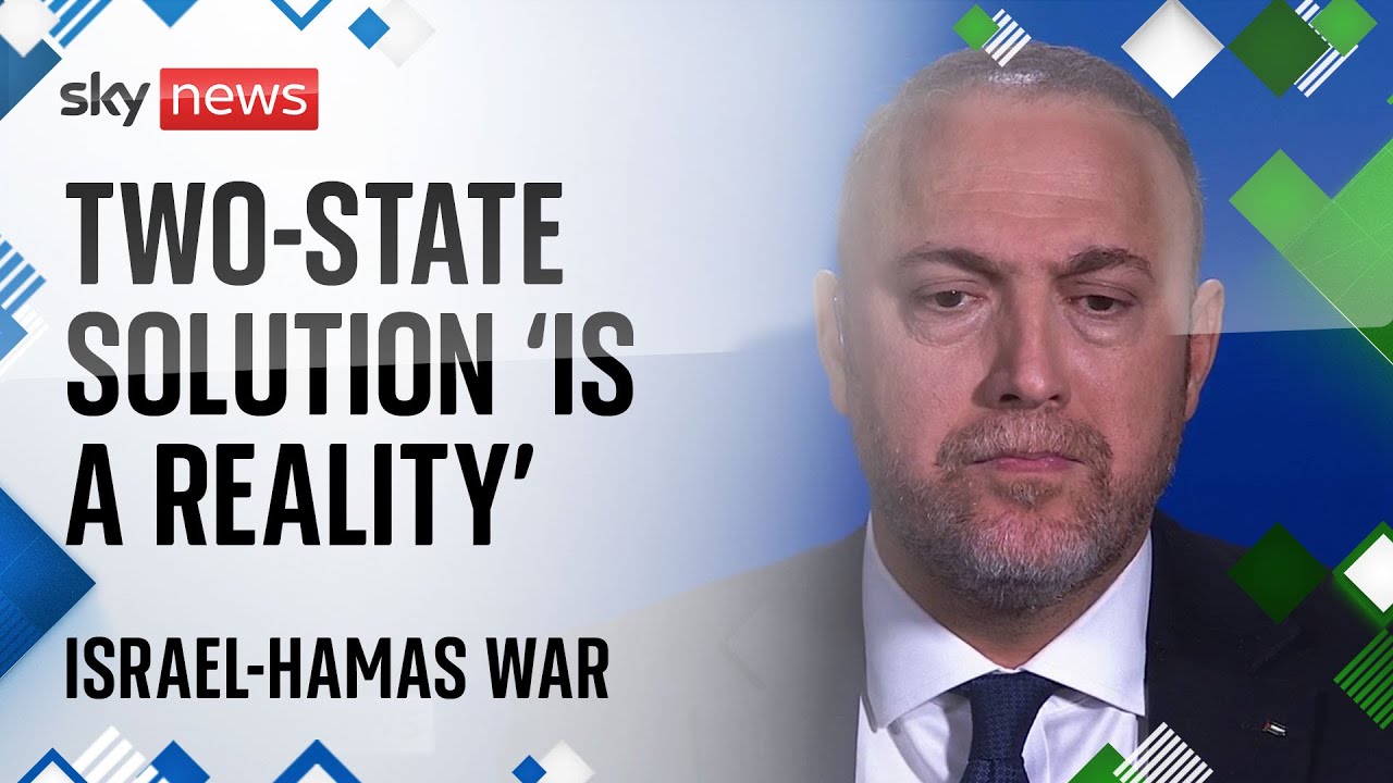 Israel always rejected two-state solution, says head of Palestinian mission to UK | Israel-Hamas War