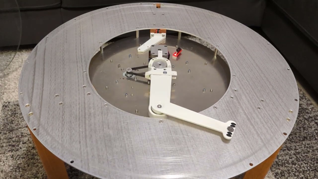 Scara sand table - homing and arm movement