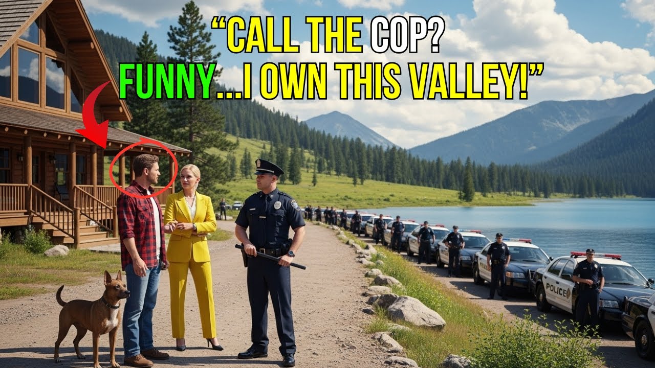 HOA Karen Called the Cops on My Cabin — She Had No Idea I Own the Entire Valley
