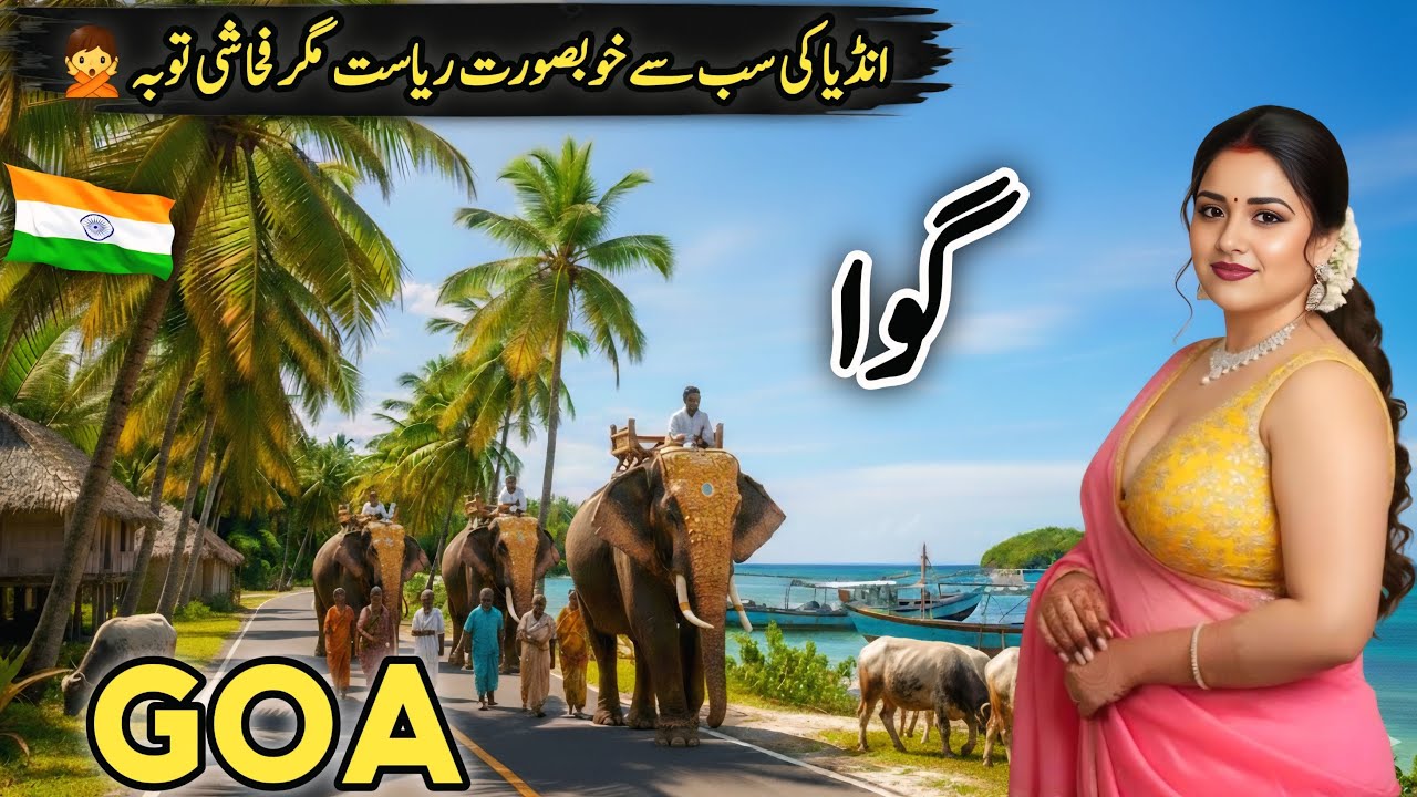 Goa Travel Vlog | Full History and Documentary about Goa City in Hindi\Urdu | گوا کی سیر