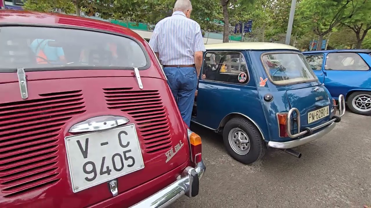 Concentración coches clásicos Viladecans,  8 setiembre 2024