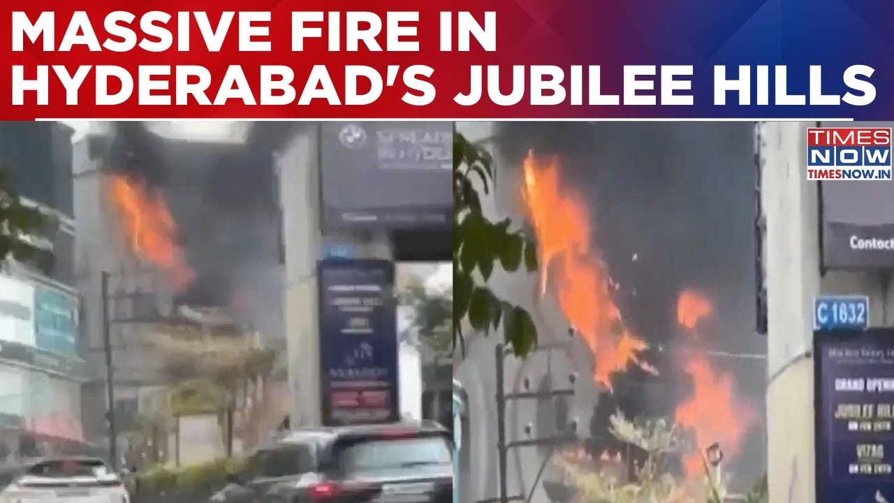 Massive Fire Breaks Out In Hyderabad's Jubilee Hills, No Casualties Reported; What Led To Ablaze?
