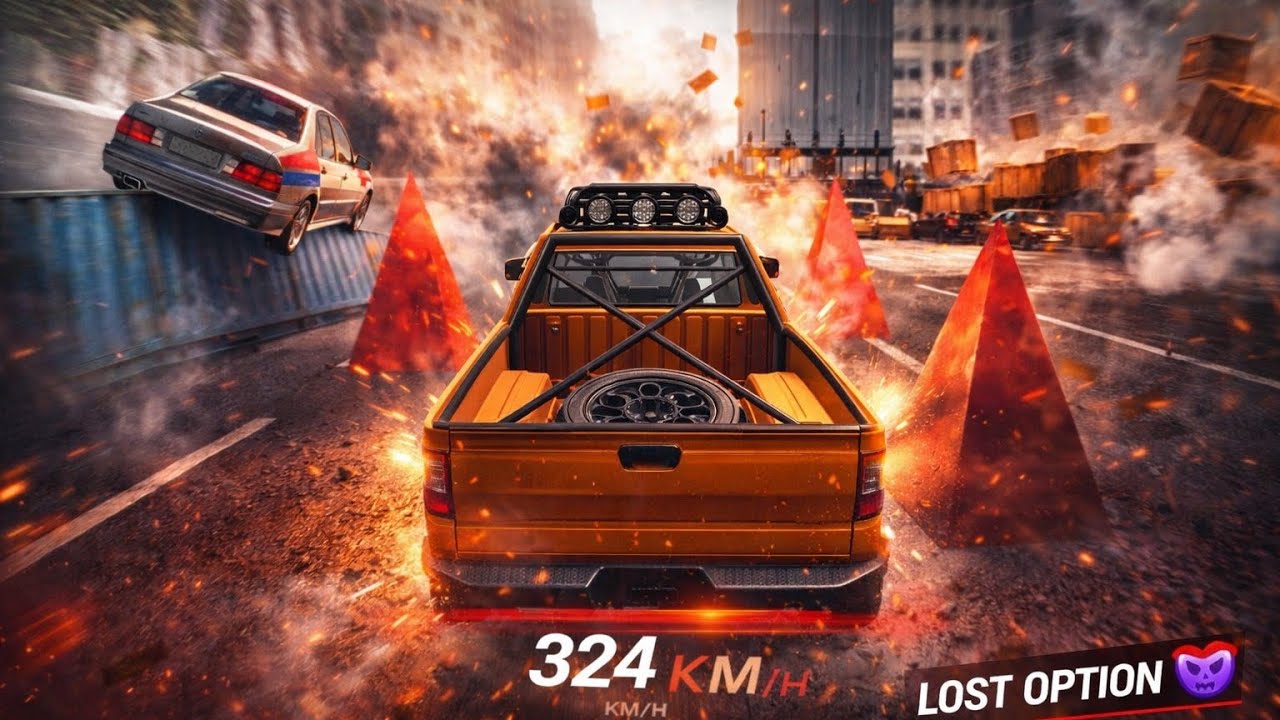 324 KM/H 😱 Impossible City Crash Challenge | Lost Option Gameplay