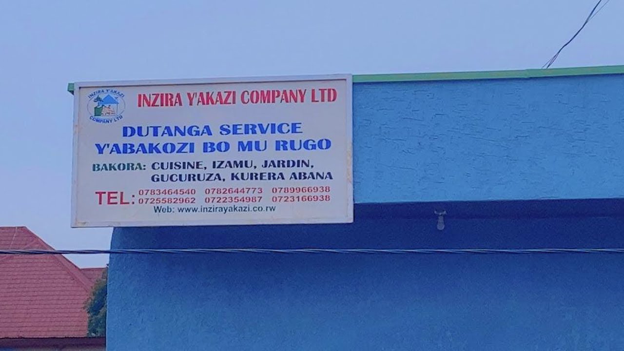 INZIRA Y'AKAZI COMPANY LTD - 0783 464 540