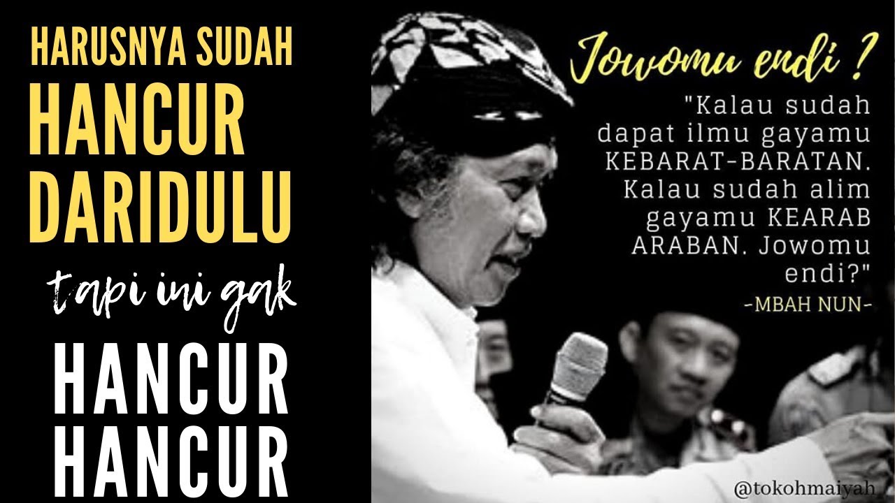 Indonesia tidak bisa dijajah - Cak Nun