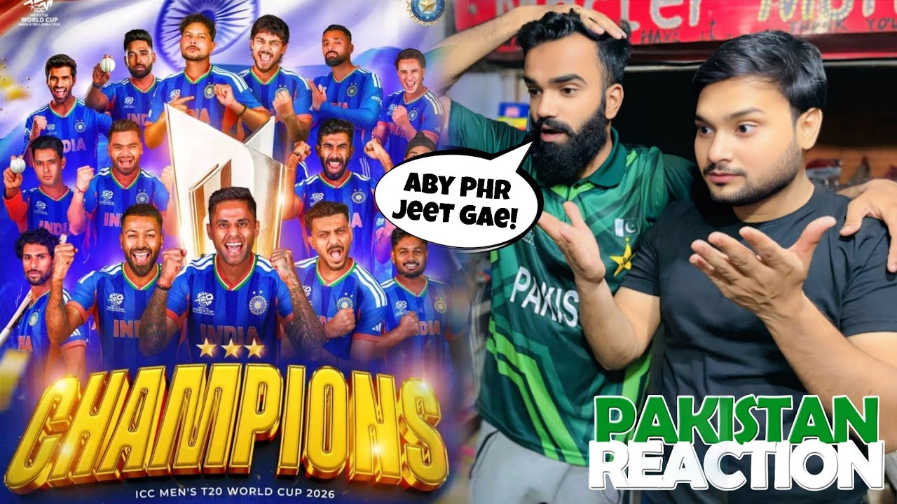 INDIA Won Back to Back Tournaments 😍 | Pak Public Reaction on Ind vs Nz | Youngsters Ki Vynz 