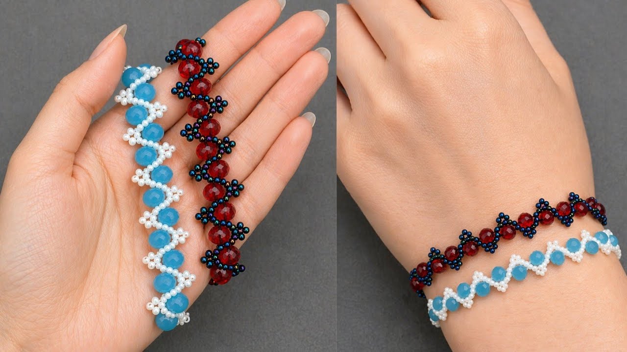 The Perfect Beaded Bracelet for Beginners | Easy Tutorial