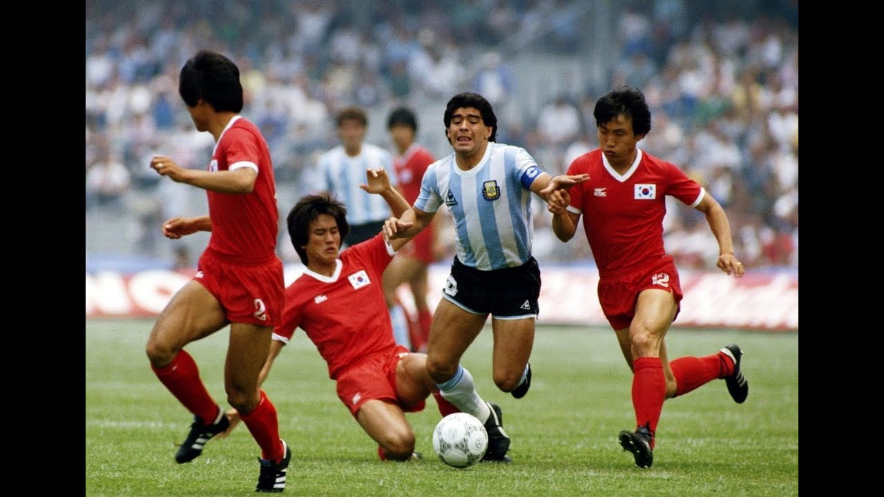 #Argentina vs #Corea del Sur (Resumen completo) Primera Ronda #Mundial86 #Maradona #México86
