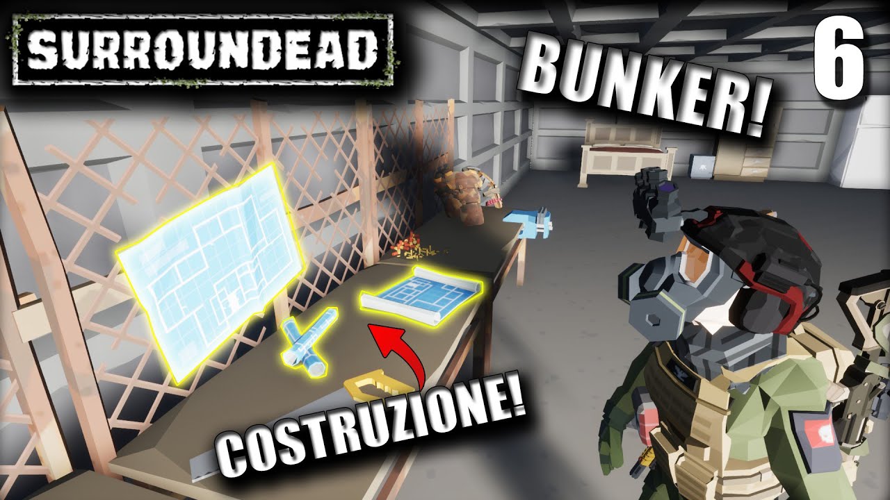 Arredo il Bunker e Costruisco Tutto! | Surroundead | Ep#6