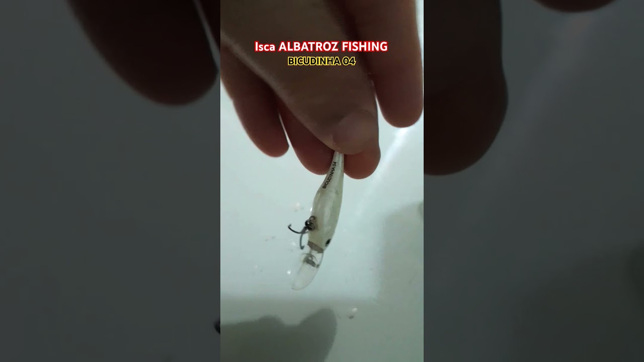 ISCA BICUDINHA DA ALBATROZ FISHING. MATADORA DE PREDADORES!!! 