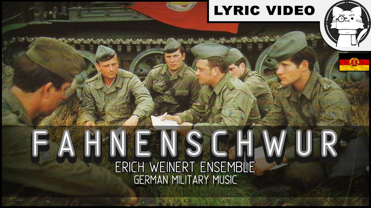 Fahneneid - Erich Weinert Ensemble [⭐ LYRICS GER/ENG] [NVA] [German Military Music]