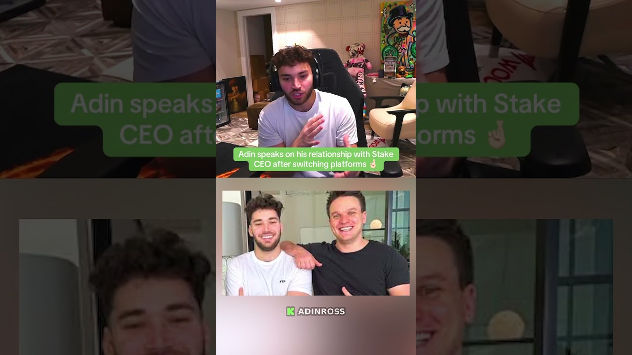 Adin Ross & Kick/Stake CEO Eddie&rsquo;s RELATIONSHIP! 👀