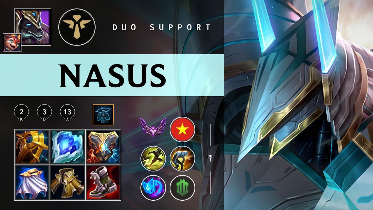 Nasus Support vs Rakan - VN Master Patch 26.04