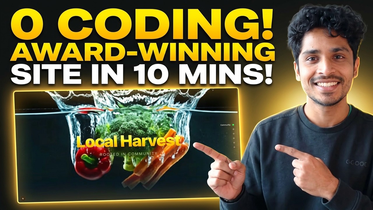 The Exact Formula That Generated Award-Winning Website using Google’s Antigravity