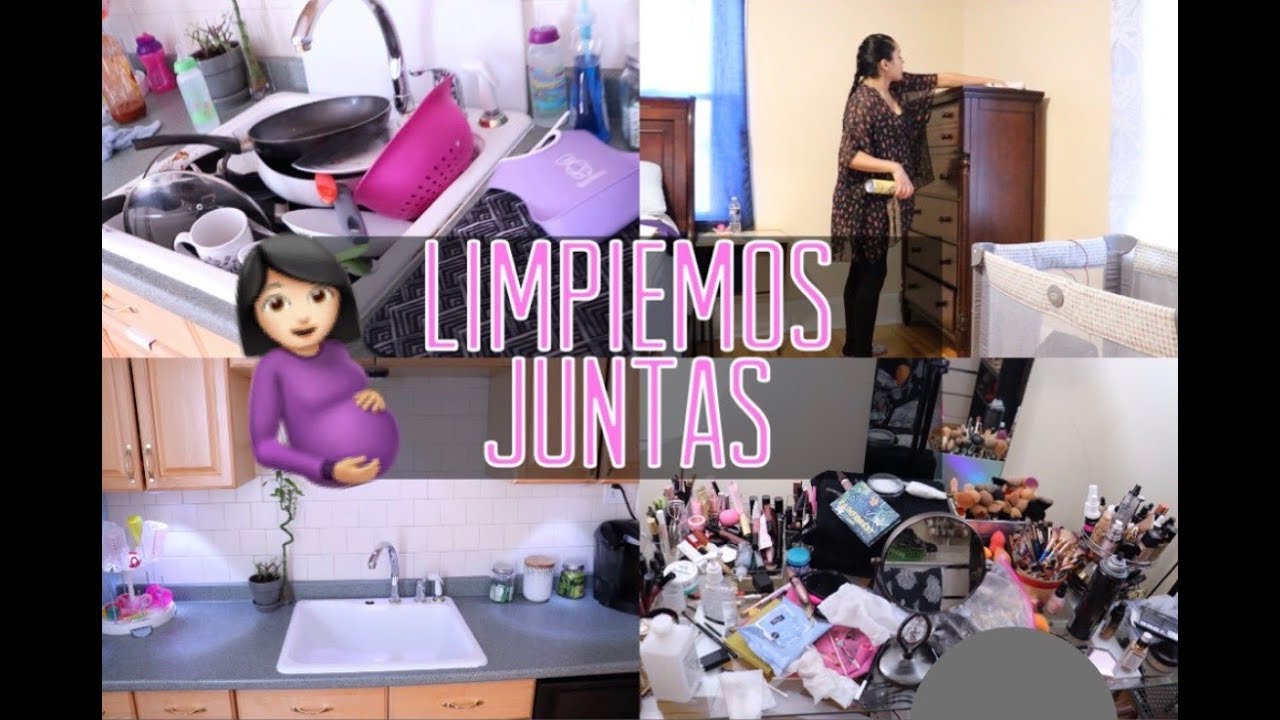 💪🏼LIMPIEMOS JUNTAS /LIMPIEZA DIARIA DEL HOGAR /38 SEMANAS DE EMBARAZO 🤰🏻