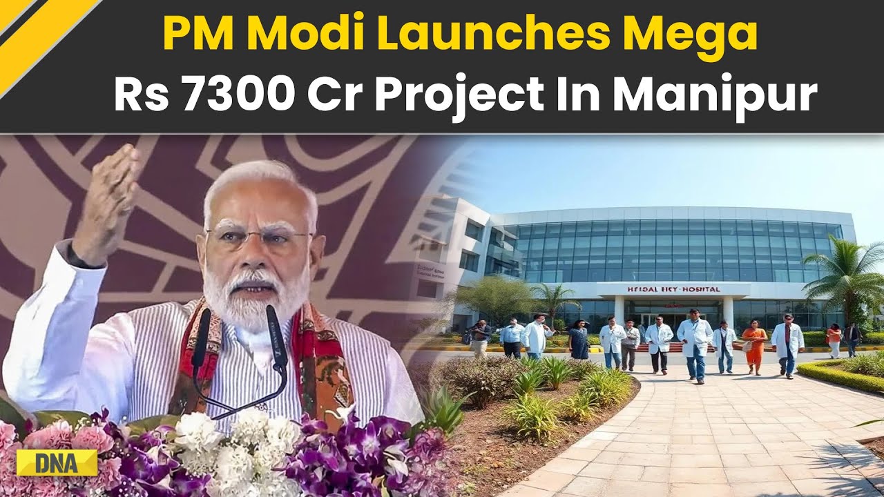 PM Modi News: PM Narendra Modi Launches ₹7,300 Crore Development Projects In Manipur&rsquo;s Churachandpur