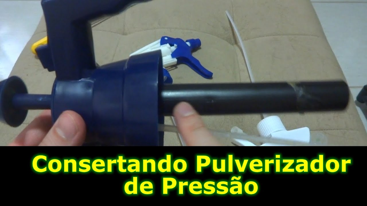 Conserto e Manutenção de Pulverizador Manual com Pressão (Borrifador com Pressão)