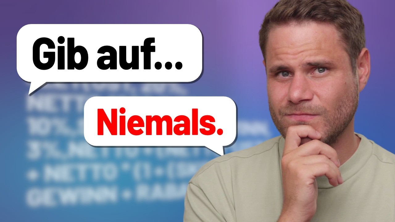 Ich habe die SCHWERSTE Excel Funktion versucht.