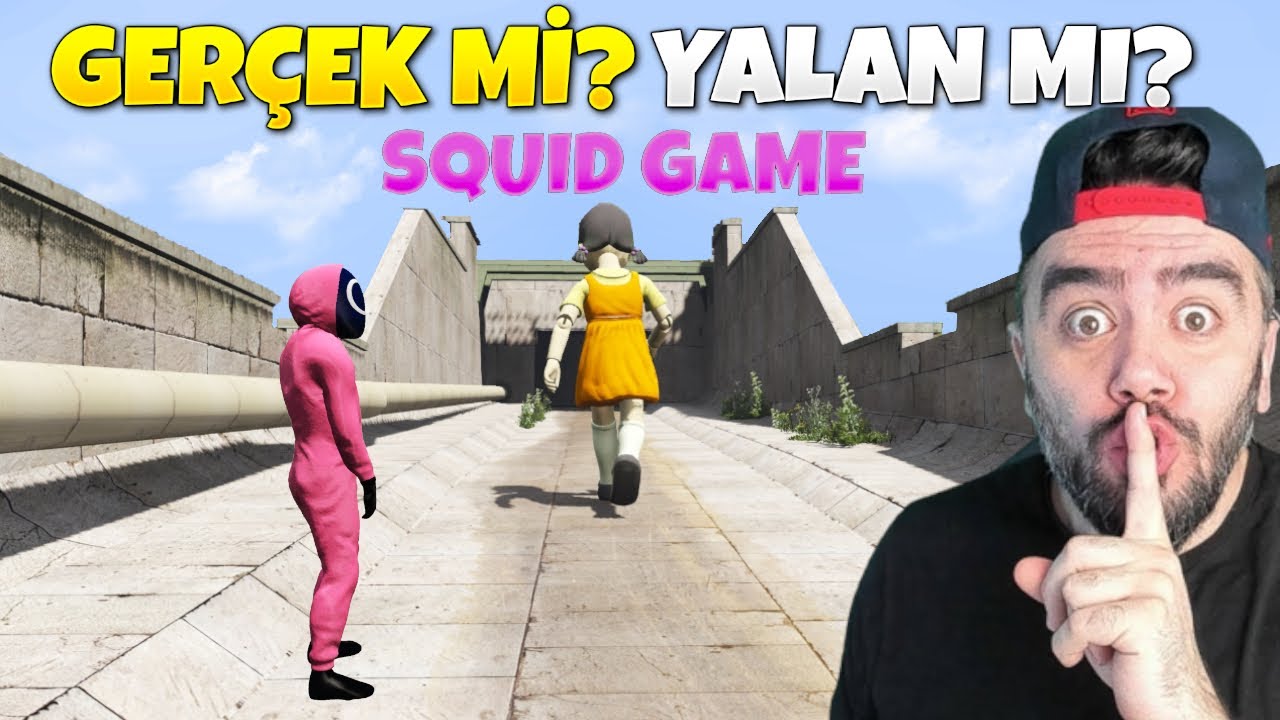 FRANKLIN SQUID GAME BÜYÜK BEBEGI TAKIP ETTI - GTA 5 MODS
