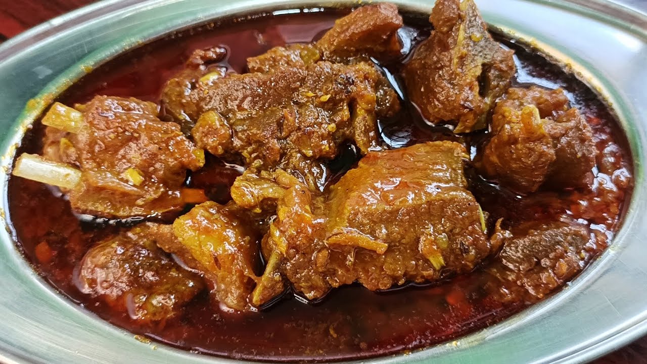 बकरे का मीट मेरे तरीके से बनाकर देखें एकदम धांसू स्वाद वाला बनेगा | Mutton Curry Recipe 😋