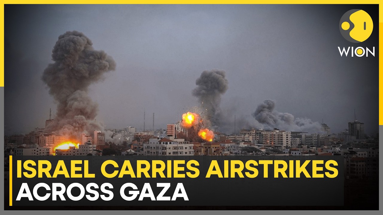 Israel-Gaza War: Israel Carries Out Airstrikes Across Gaza | WION News