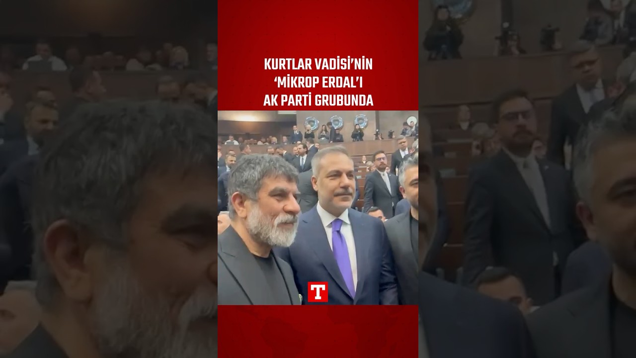 Kurtlar Vadisi'nin 'Mikrop Erdal'ı Sefa Zengin AK Parti Grup Toplantısı'na Katıldı! #Shorts