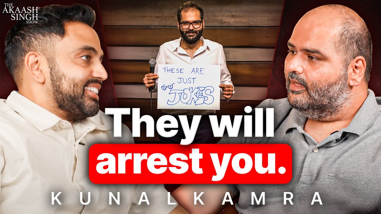 Comedy Is a Crime in India | The Akaash Singh Show ft. Kunal Kamra