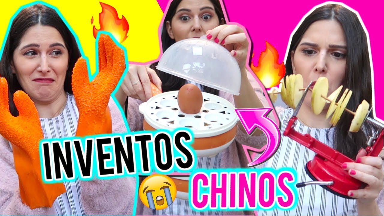 PROBANDO INVENTOS RAROS PARA LA COCINA DE CHINA! (PARTE 2) Steph T