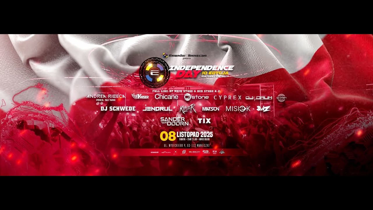 CYPREX & FRIENDS RED STAGE CYPREX BDAY PARTY 10th INDEPENDENCE DAY 8.11.2025