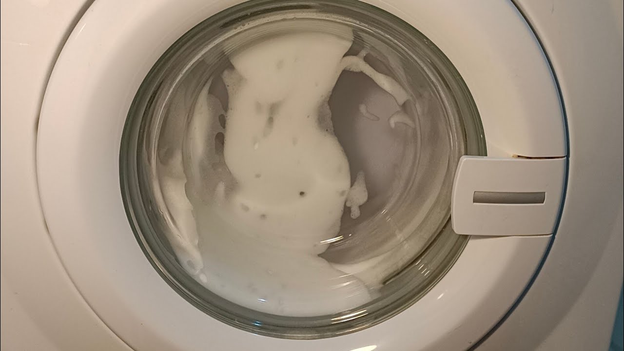 Washing white cottons in cotton 90°C program. Arçelik 5083 Washing Machine. Full Cycle.