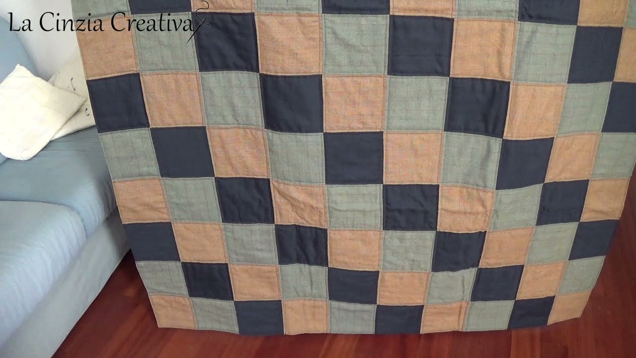 Facile Coperta Patchwork in stile primitive country