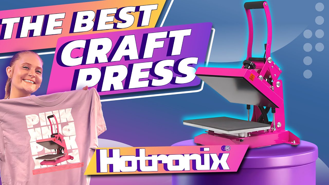 NEW Hotronix EASY Brand Craft Heat Press!