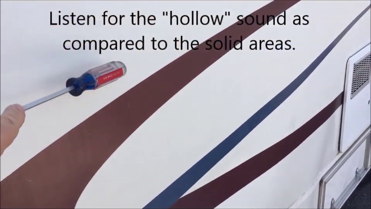 Почему расслаиваются стены автодомов, автодомов и кемперов? И лучший способ самостоятельного решения. Инъекция эпоксидной смолы решает проблему!