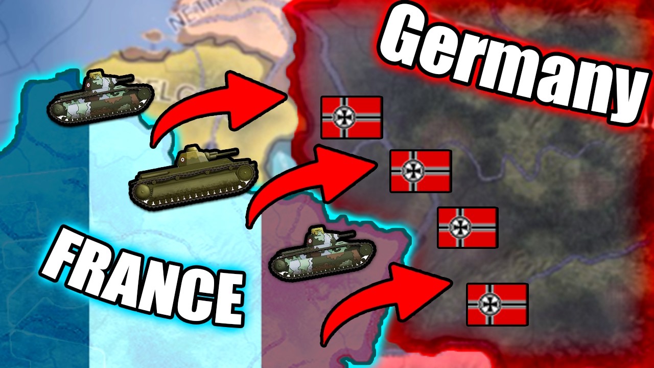 What if France went on the Offensive in WW2?