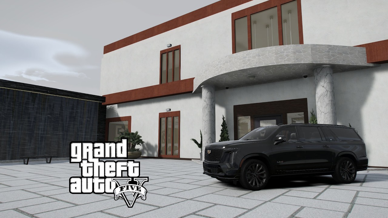 GTA 5 Real Life Mods - 624 Lincoln Heights Estate Tour /// Buying Property In Beverly Hills ///