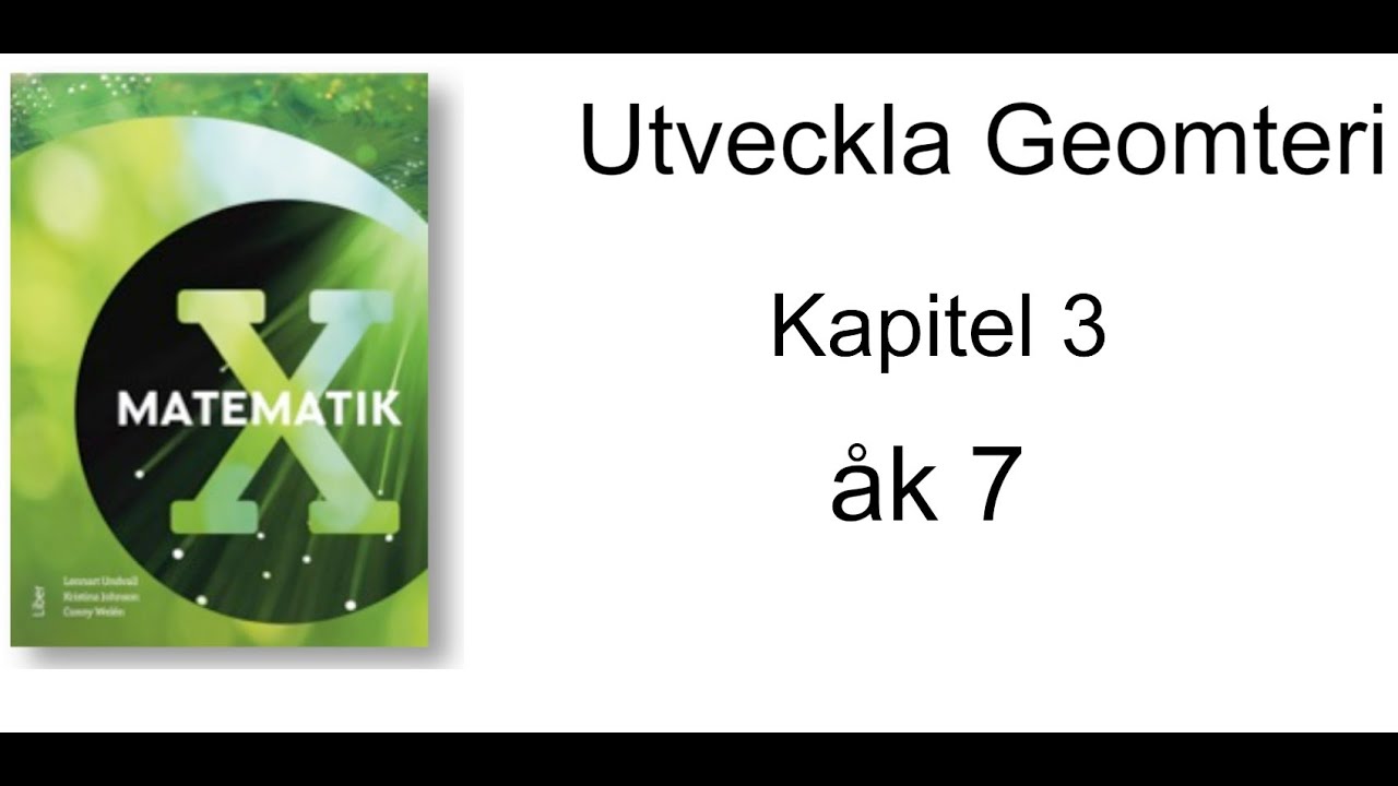 Utveckla geometri