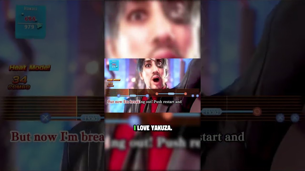 Ta minigierka karaoke sprawiła, że ​​wyglądałem śmiesznie #GamingFail #Yakuza #Śmieszne
