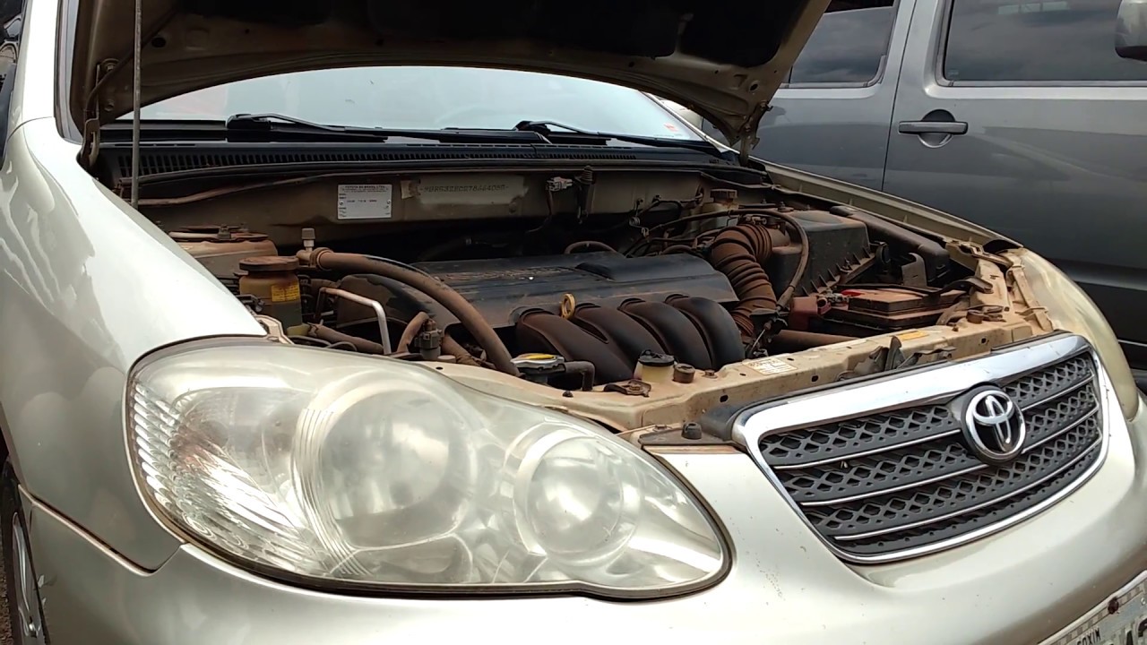 Toyota Corolla 2006 numero motor chassi